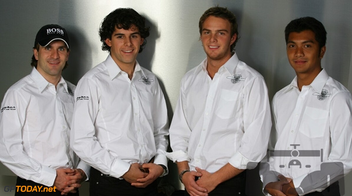 Valles rijdt in 2008 voor het team van Fisichella
