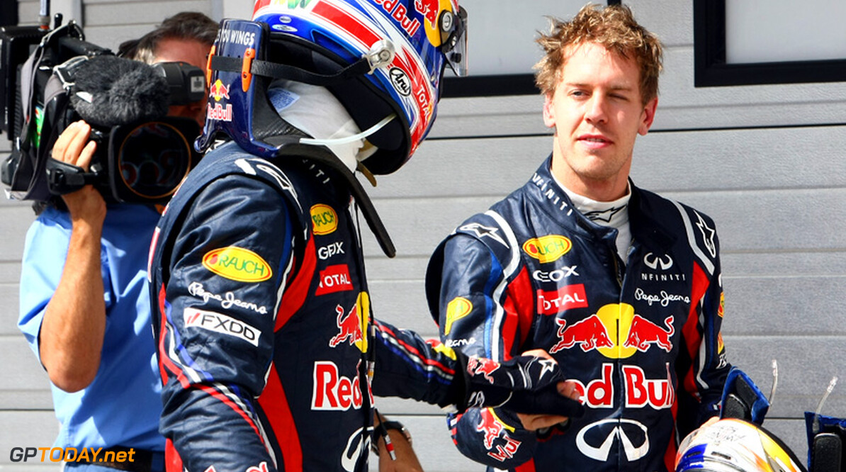 Sebastian Vettel grijpt pole position in typisch Spa-weer