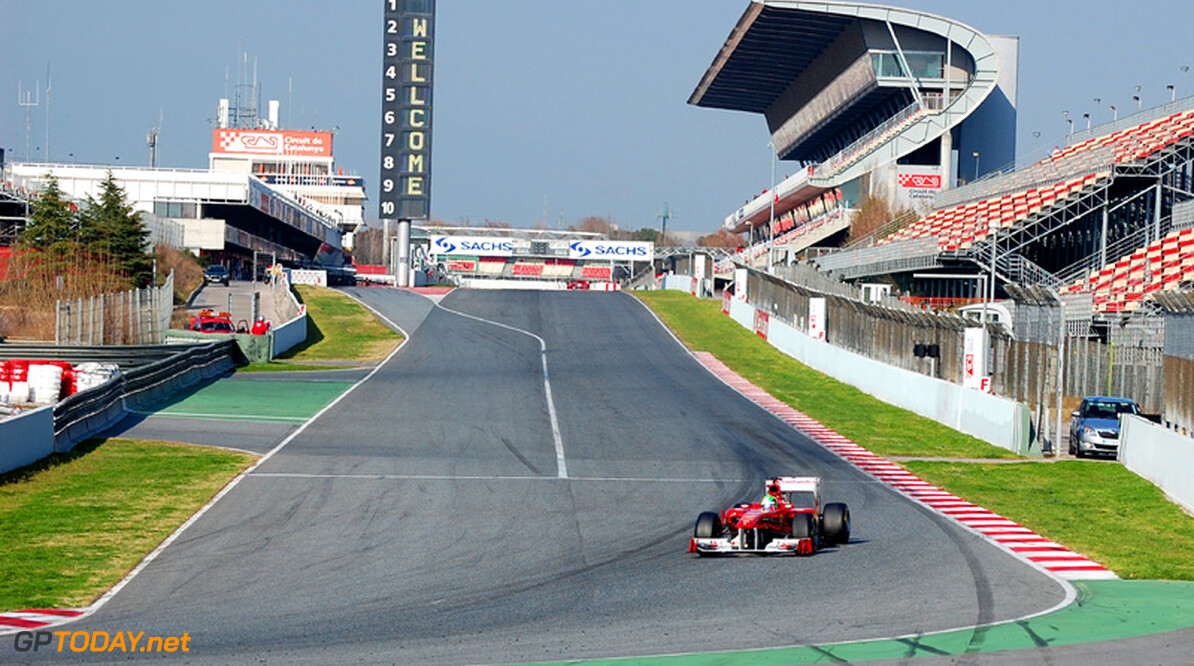 Ferrari legde meeste testkilometers af, McLaren hekkensluiter