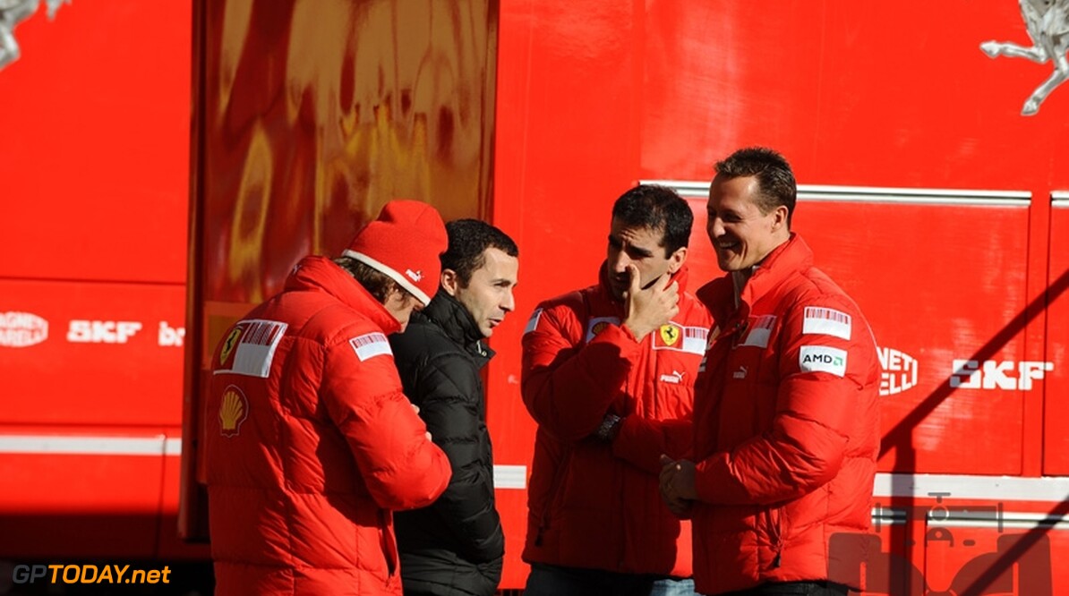 Ferrari ziet belangrijke rol weggelegd voor Schumacher