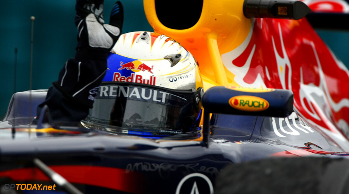Vettel: "Pole position te danken aan perfecte timing"