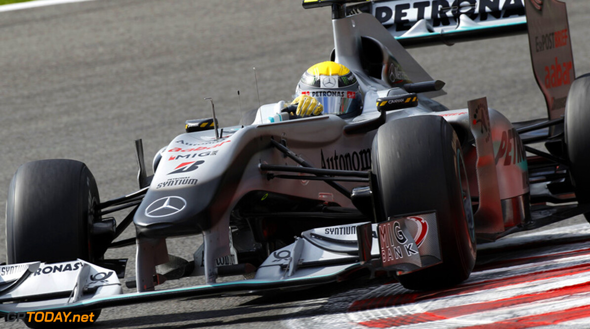 Rosberg: "Op pure snelheid halen wij het podium niet meer"