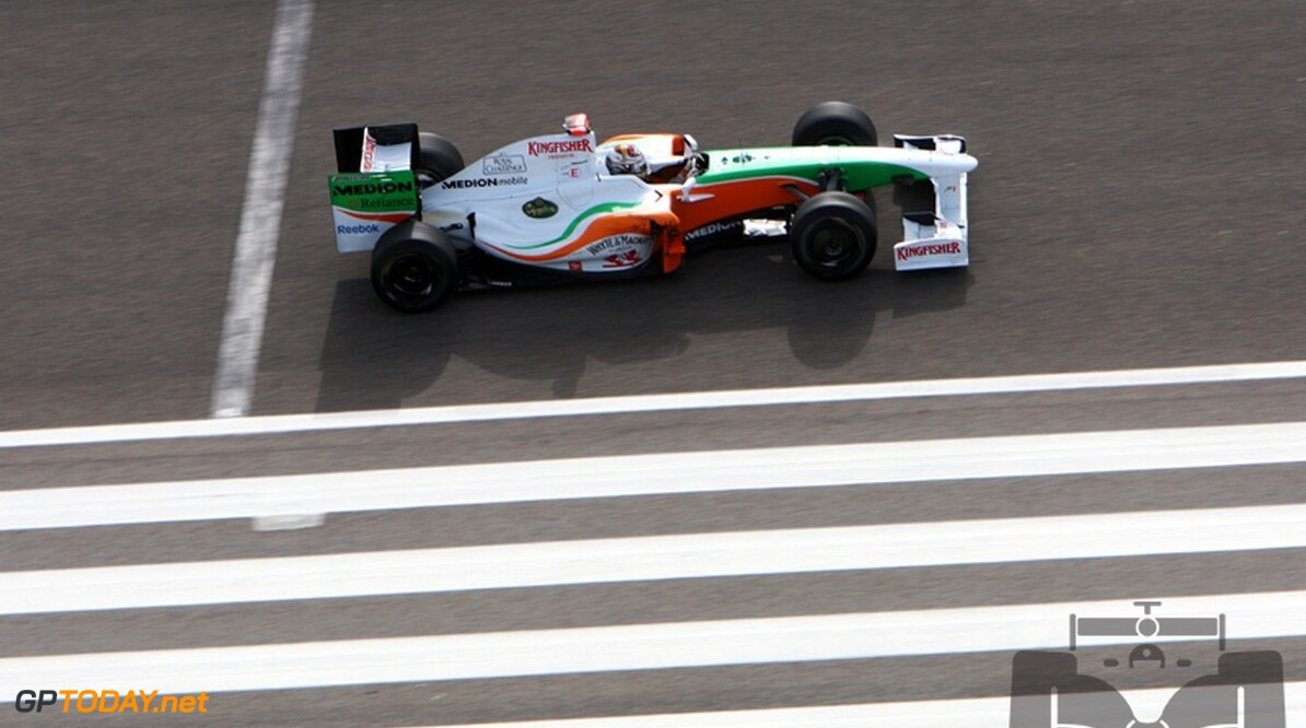 Force India vindt straf voor Adrian Sutil te zwaar