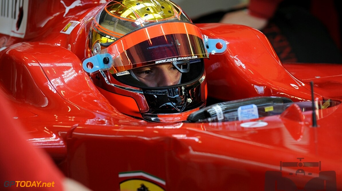 Ferrari-talenten testen op Fiorano met F2008