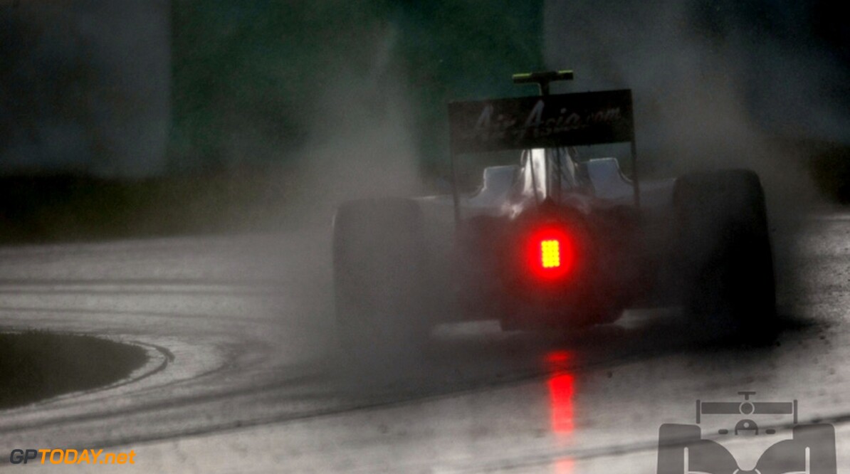 Code rood onderbreekt Grand Prix van Canada door regen