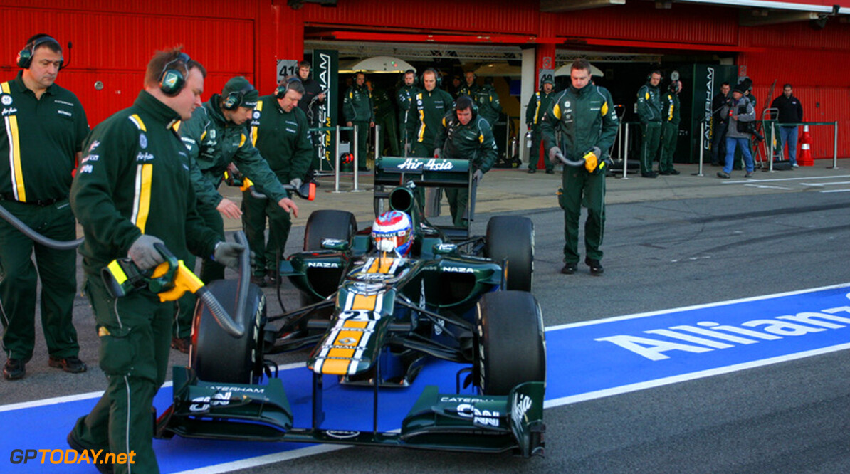 Caterham vestigt hoop op upgrades voor Chinese Grand Prix