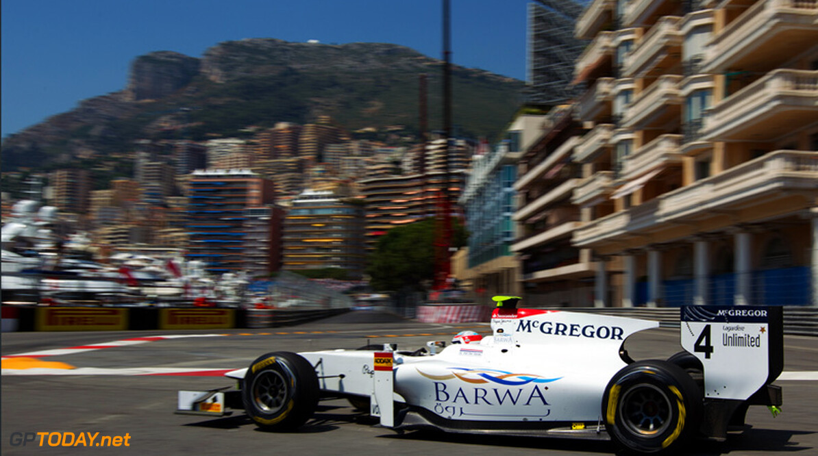 Giedo van der Garde scoort prachtige pole position in Monaco