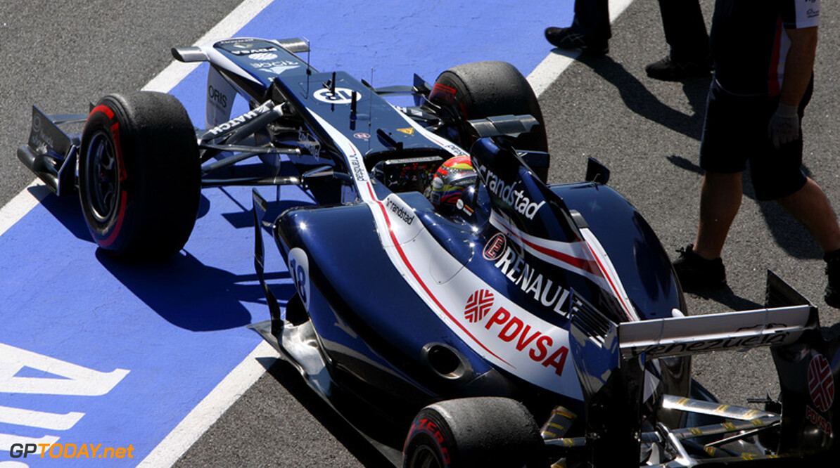 <b>Testupdate:</b> Pastor Maldonado en Williams aan de leiding
