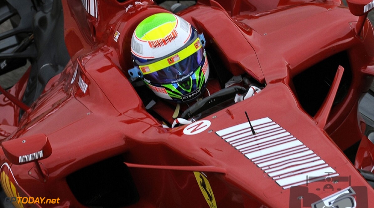 Massa test morgen met Ferrari F2008 in Barcelona