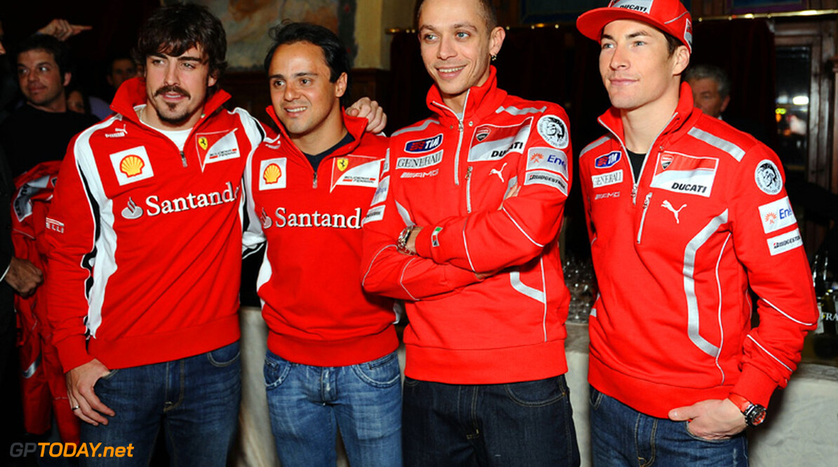 Alonso hint naar duel met Valentino Rossi in december