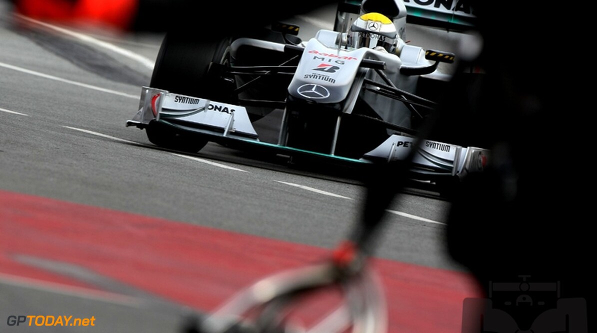 Mercedes GP gaat voor overwinning in Bahrein