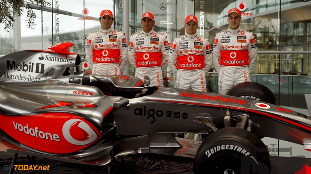 Pedro de la Rosa verricht shakedown nieuwe McLaren