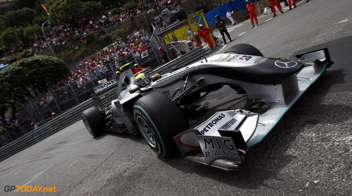 Mercedes GP blij met tekenen van beterschap in Monaco