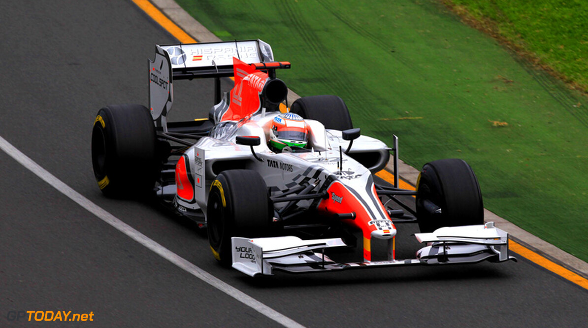 Hispania Racing maakt zich op voor eerste Grand Prix in 2011