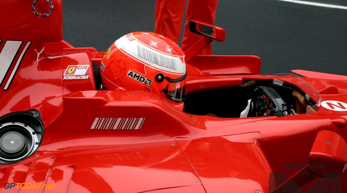 Michael Schumacher test volgende week met slicks