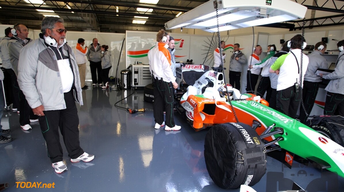Force India VJM03 debuteert op 10 februari
