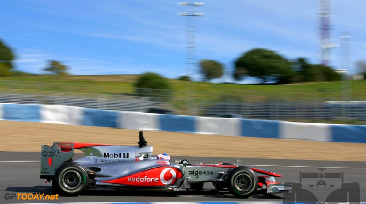 Jerez dag 4: Button zet snelste tijd neer