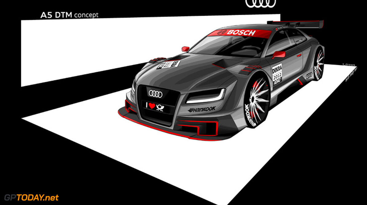 Martin Tomczyk onderwerpt nieuwe Audi A5 aan roll-out