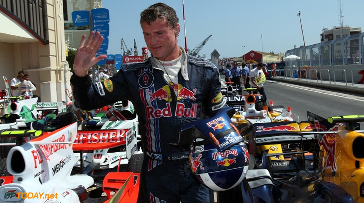 Coulthard voorlopig reserverijder bij Red Bull Racing