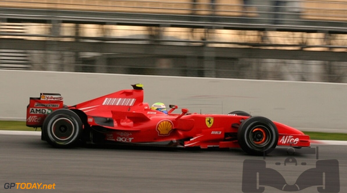 Massa viel in Monza uit met schokdemperprobleem