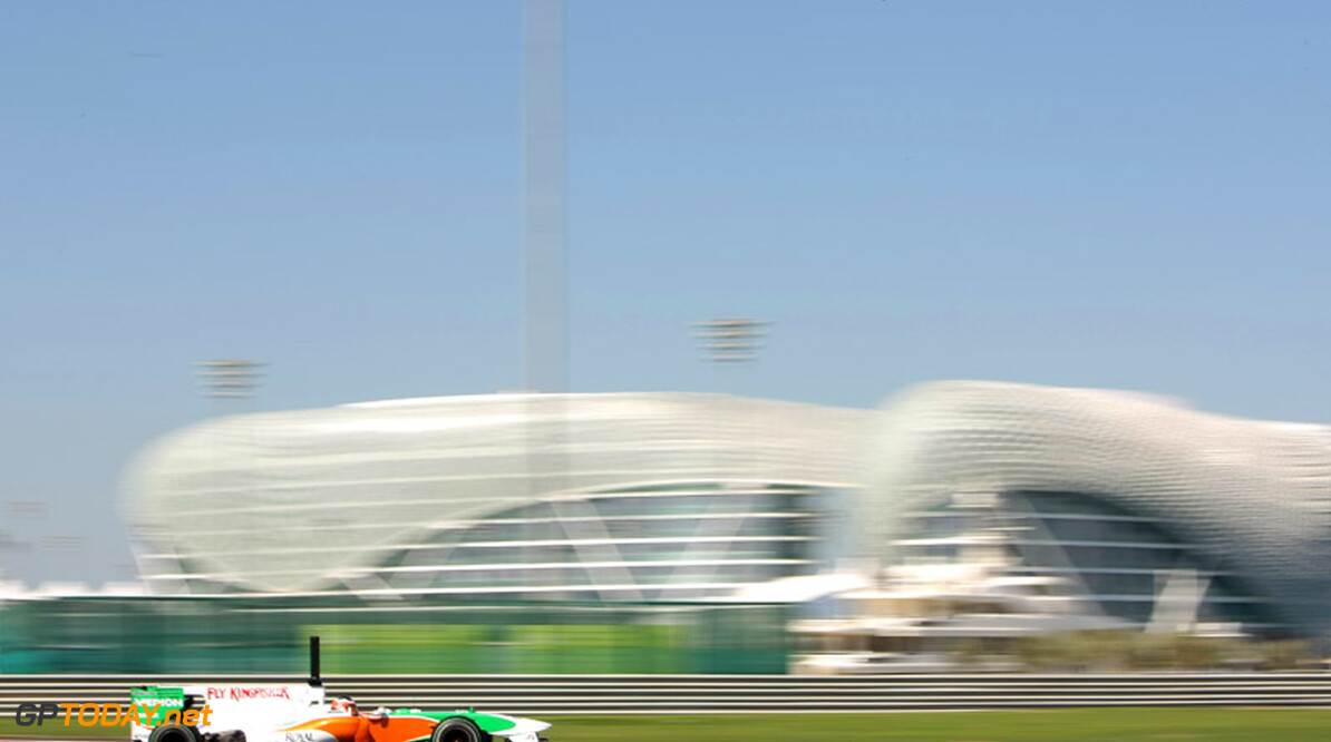 ABU DHABI, UNITED ARAB EMIRATES - NOVEMBER 17: XXXXXXXXXXXXXXXXX in action during the Young Driver Testing at the Yas Marina Circuit on November 17, 2010 in Abu Dhabi, United Arab Emirates. (Photo by Andrew Hone/Getty Images) 

Andrew Hone