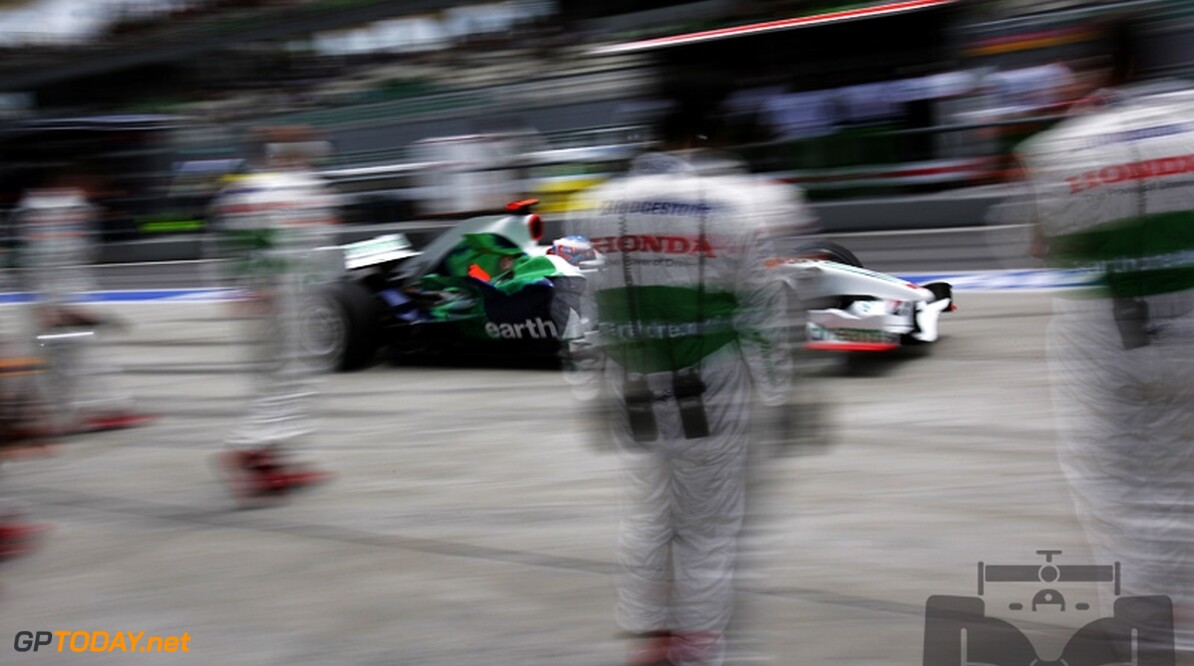Button en Barrichello tevreden over snelheid Honda