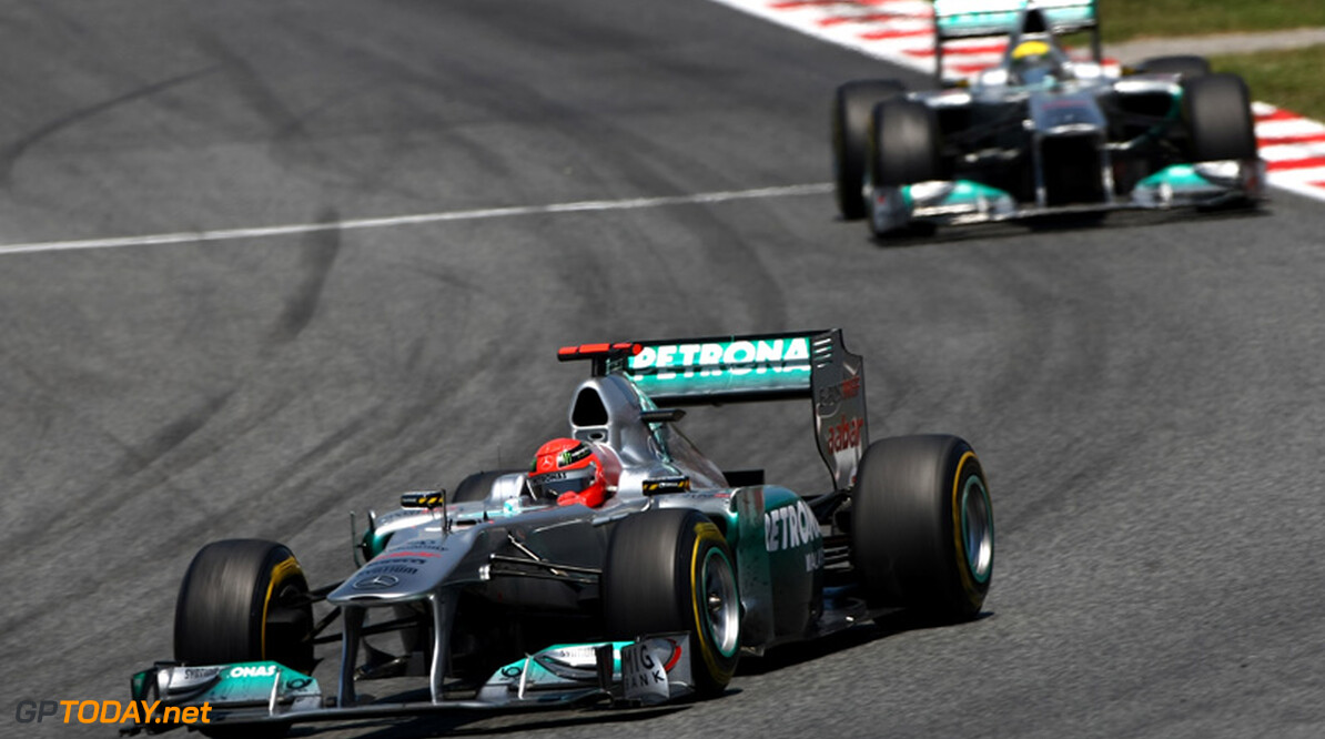 Rosberg: "Ik zou niet zeggen dat ik Schumacher vernietig"