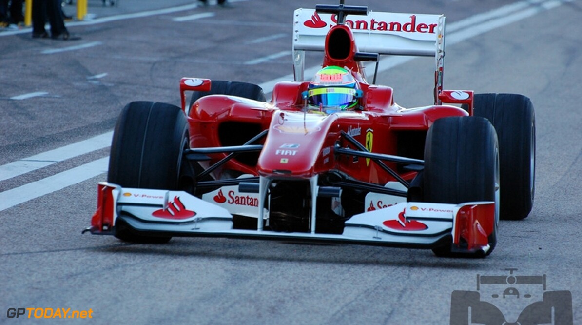 Valencia dag 1: Massa en Ferrari starten testseizoen goed