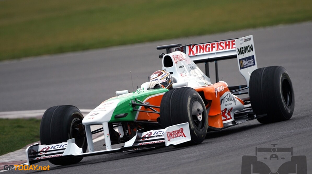 Nieuwe Force India VJM-02 maakt debuut op Jerez