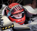 Mercedes van Michael Schumacher wordt geveild