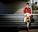 Charles Leclerc does testing for 2017 GP3 cars