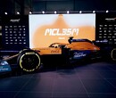 The livery of McLaren MCL35M for season 2021