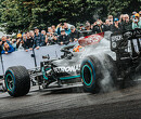 Mercedes schrijft geschiedenis met eerste F1-demo in Puerto Rico