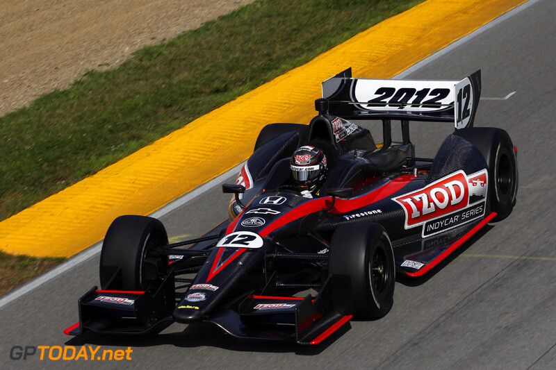 IndyCar-test met auto voor 2012