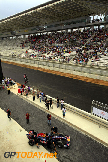 Demo Chandhok op Korean International Circuit