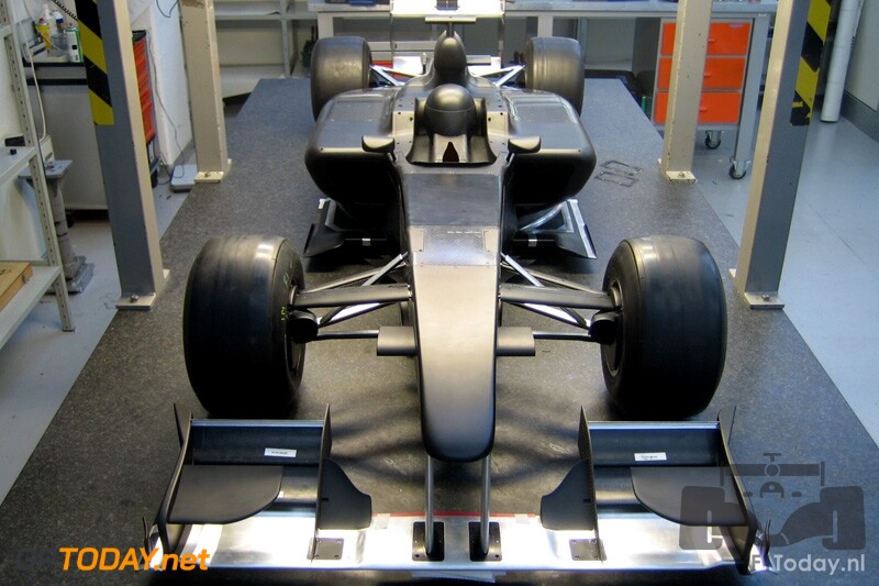 Eerste windtunnelmodel Lotus F1 Team