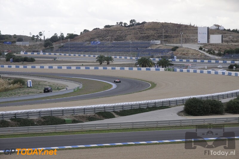Young drivers-test Jerez, 1-3 december 2009