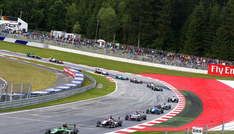 2015 GP3 Series Round 2. Red Bull Ring, Spielbe...