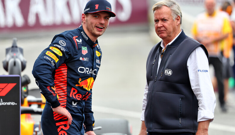Formula One World Championship
Pole sitter Max ...