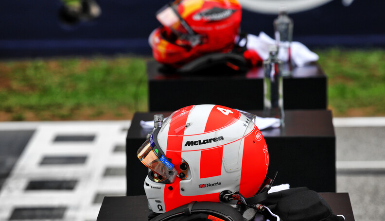 Formula One World Championship
The helmet of La...