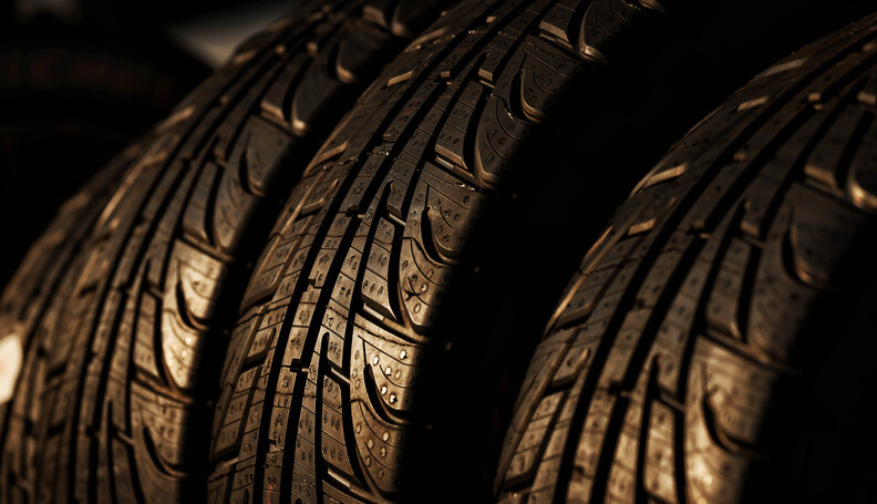 Formula One World Championship
Wet Pirelli tyre...