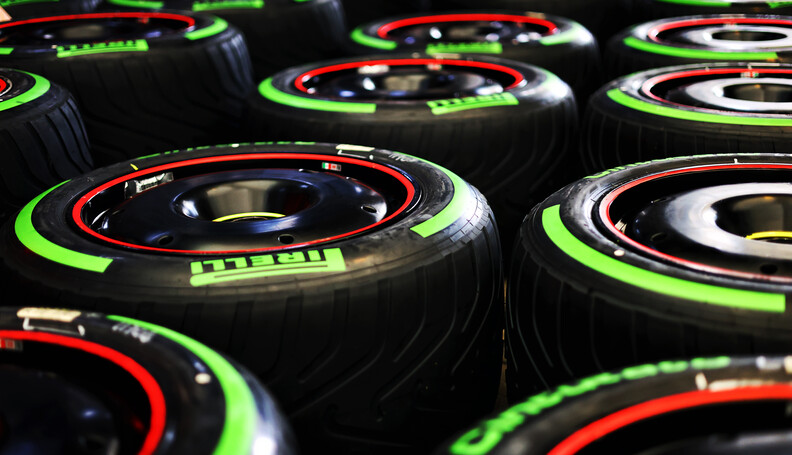 Formula One World Championship
Pirelli tyres.
...