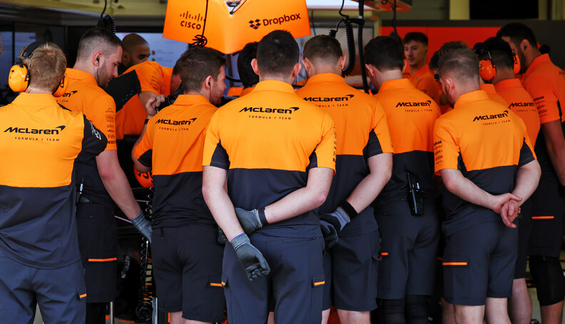 Formula One World Championship
McLaren mechanic...