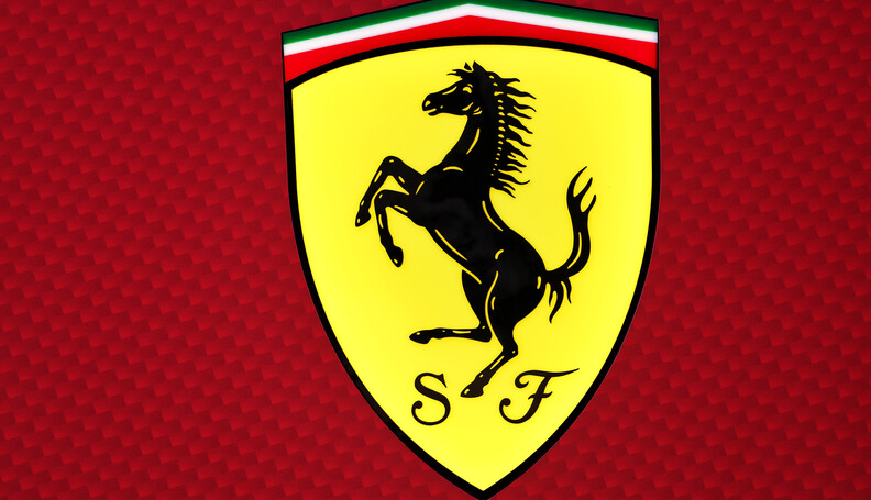 Formula One World Championship
Ferrari logo.
...