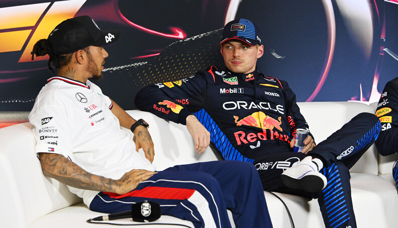 Formula One World Championship
(L to R): Lewis ...