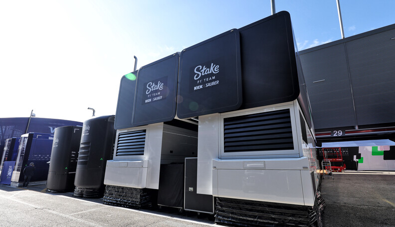 Formula One World Championship
Sauber trucks in...
