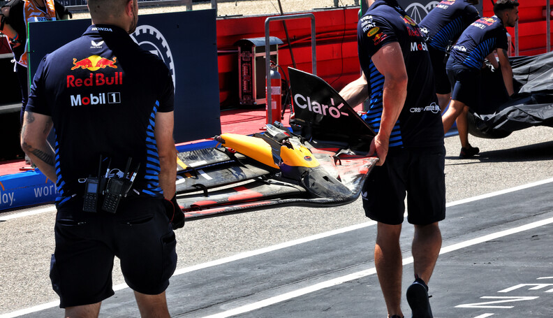 Formula One World Championship
Damaged Red Bull...