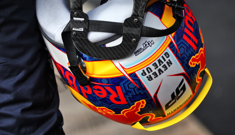 Formula One World Championship
The helmet of Se...