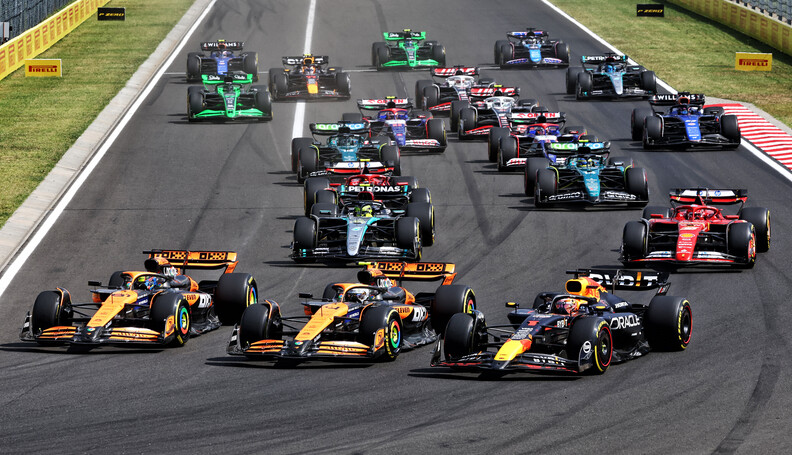 Formula One World Championship
(L to R): Oscar ...