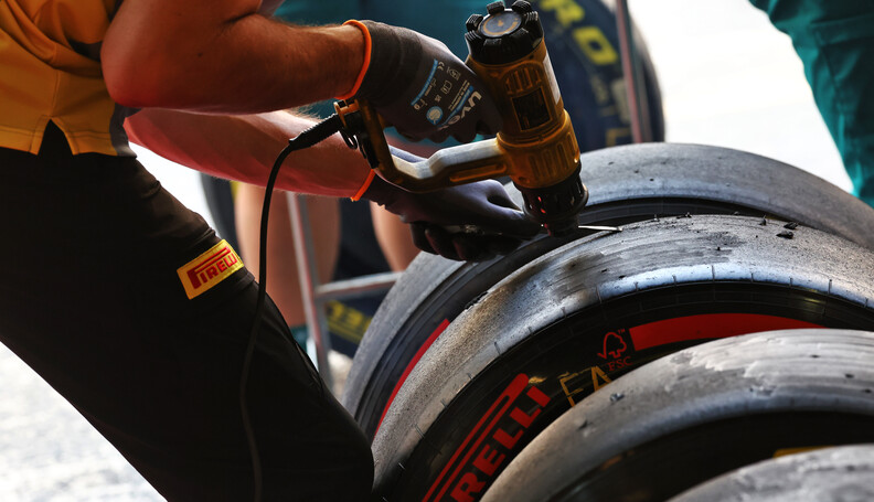 Formula One World Championship
Pirelli tyre tec...